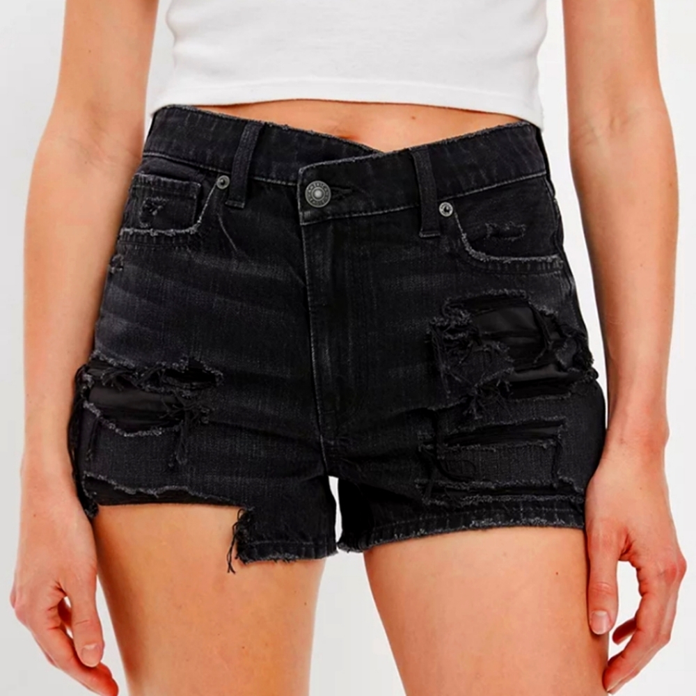 American Eagle Black Jean shorts